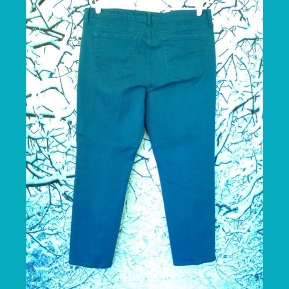 GAP Turquoise Jeans Size 14/32 - Picture 4 of 7